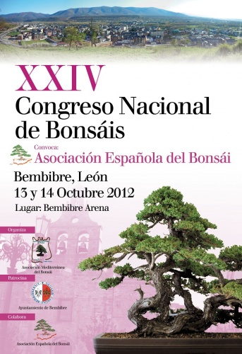 Cartel XXIV Congreso Nacional de Bonsais