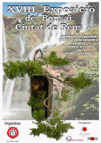 Cartel XVIII Exposició de Bonsai Ciutat de Reus